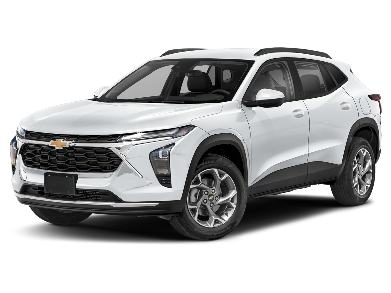 2026 Chevrolet Trax LT in Apex Red — front three-quarter view