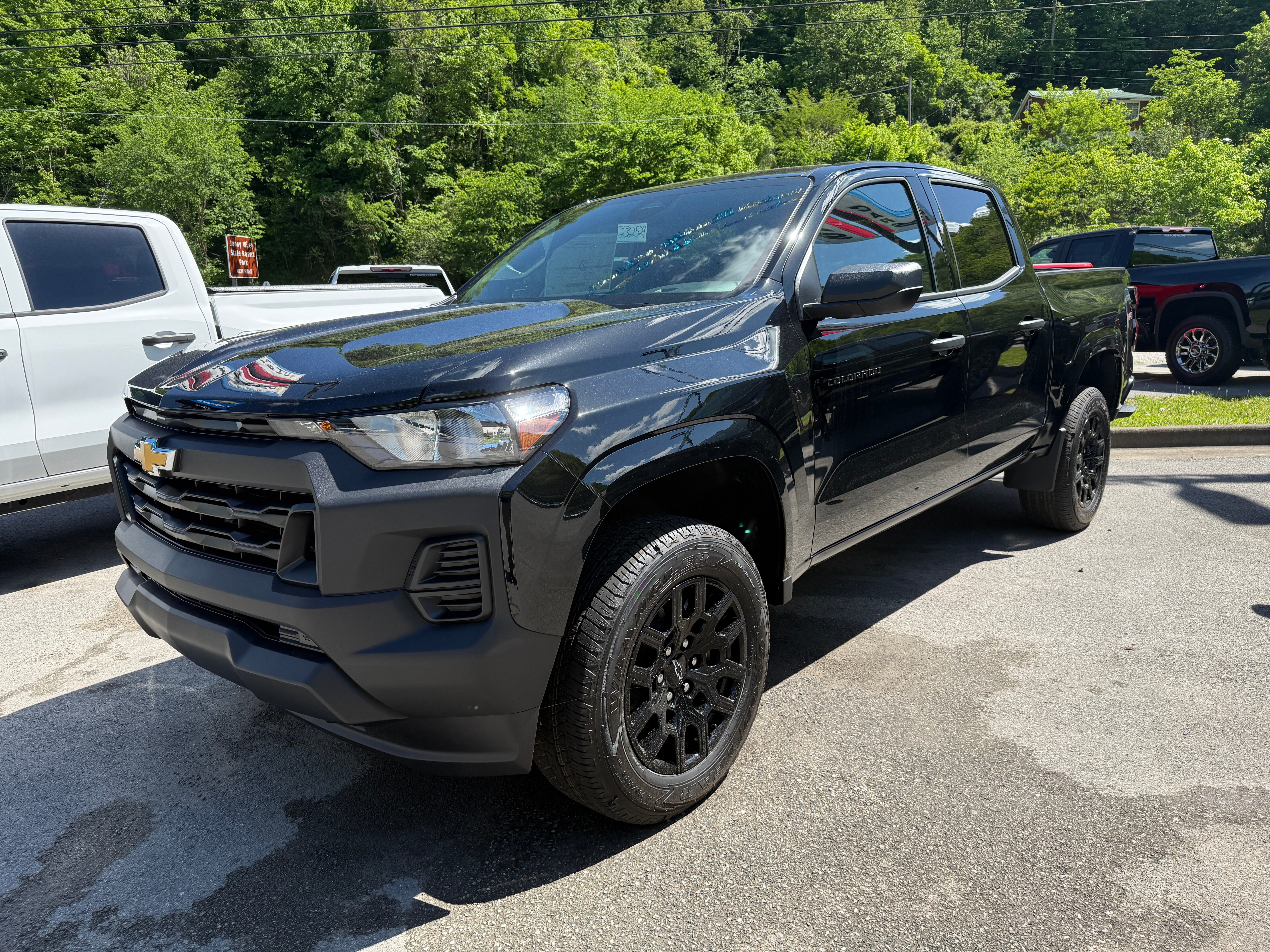 2026 Chevrolet Colorado — rear three-quarter view