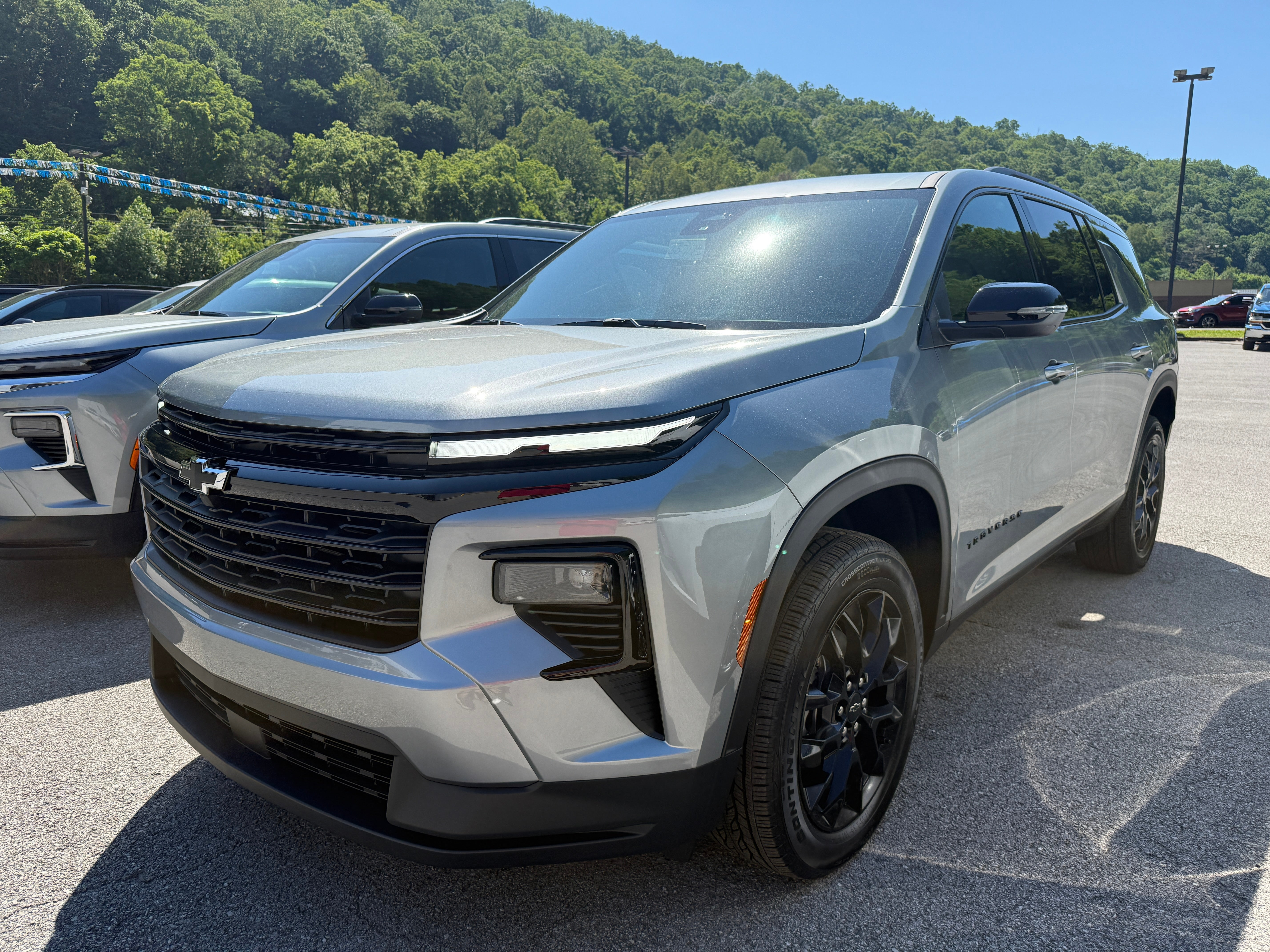 2026 Chevrolet Traverse — rear three-quarter view