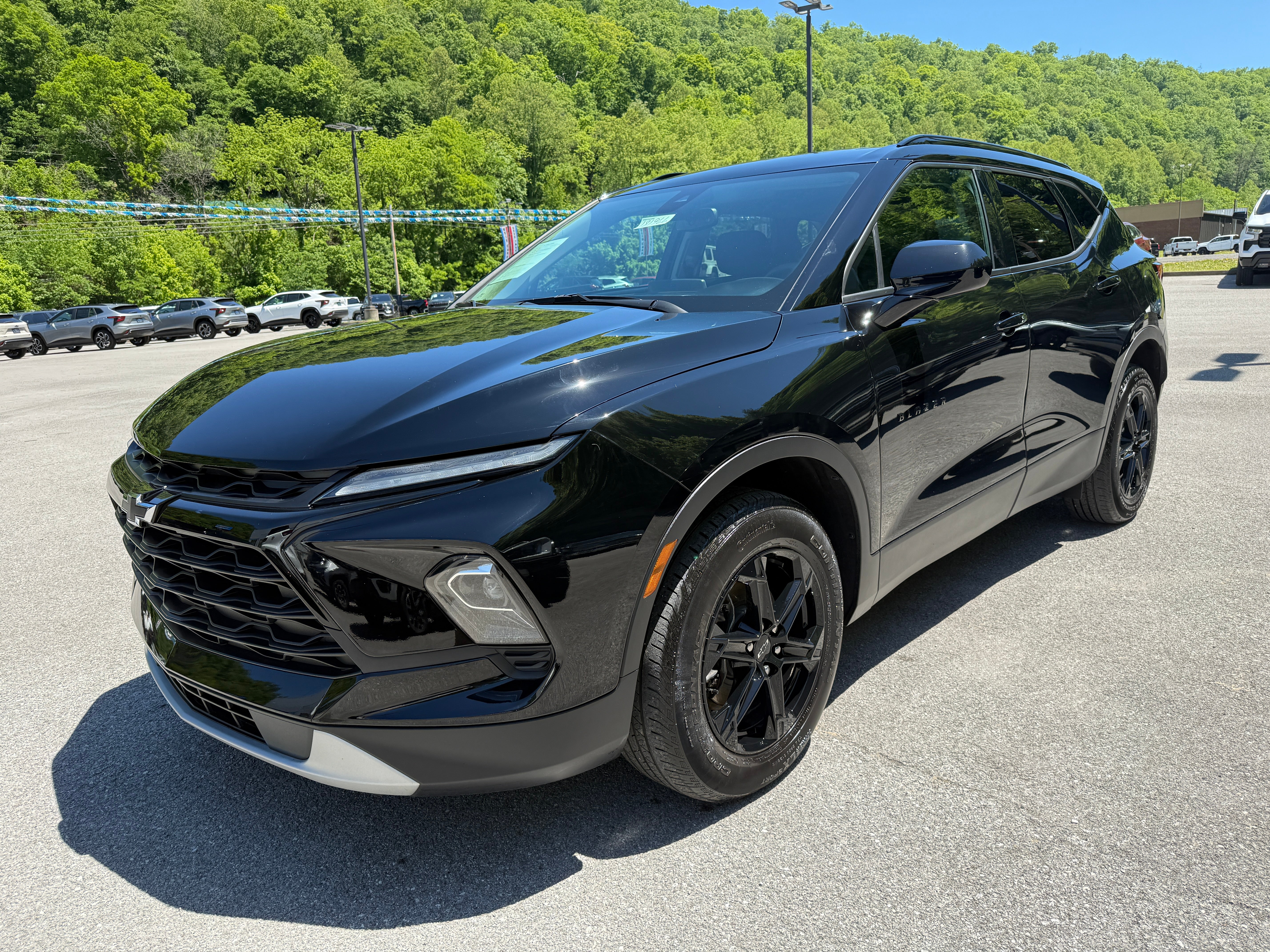2024 Chevrolet Blazer — rear three-quarter view